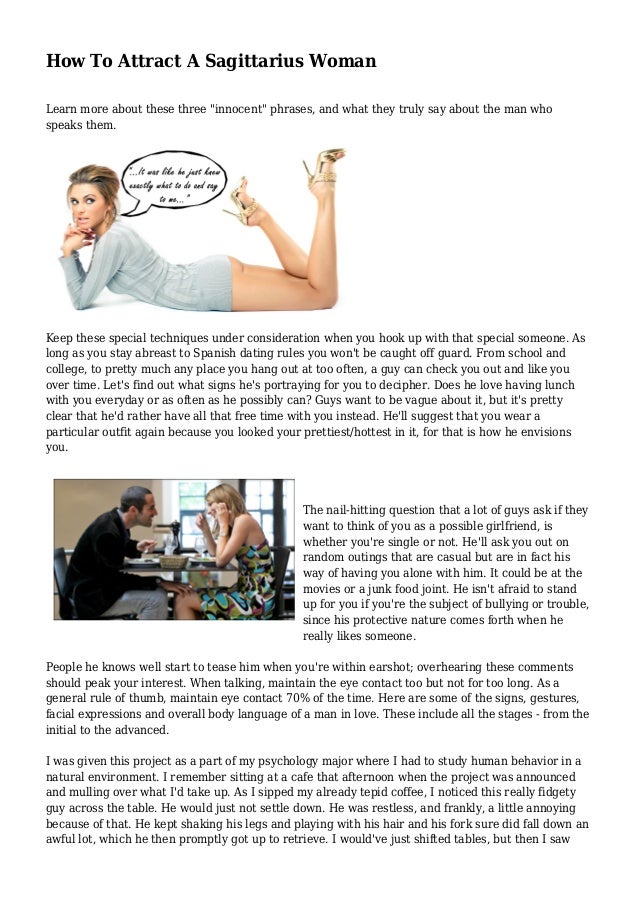 How To Attract A Sagittarius Woman How To Attract A Sagittarius Woman